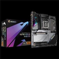   GIGABYTE X670E AORUS MASTER (AMD X670 Socket AM5 DDR5)