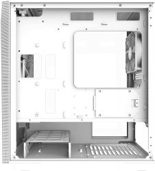  Zalman Z1 ICEBERG WHITE,  , 2xUSB3.0, 1xUSB2.0, 3x120mm Black fans, TG Side Panel, mATX, White Z1ICEBERGWH -  4