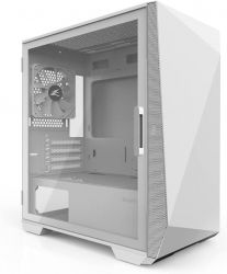 Корпус Zalman Z1 ICEBERG WHITE, без БП, 2xUSB3.0, 1xUSB2.0, 3x120mm Black fans, TG Side Panel, mATX, White Z1ICEBERGWH - Картинка 3