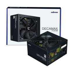 Zalman ���� �������� Decamax (700W) 85%, 80 Plus, 120��, 1xMB 24pin(20+4), 1xCPU 8pin(4+4), 3xMolex, 6xSATA, 4xPCIe 8pin(6+2) ZM700-LX3 - �������� 7