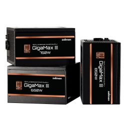 Zalman Блок живлення Gigamax 3 (850W) 88% 80+ Bronze 120мм 1xMB 24pin(20+4) 2xCPU (8pin(4+4)+8pin) 3xMolex 6xSATA 4xPCIe 8pin(6+2) 1x12VHPWR Semi Modular ZM850-GV3 - Картинка 4