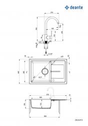 ����� ��� ����� Deante Leda, ��������� ����� ZRD_7113 + ����. BEN_762M, ����� ZRDA7113 - �������� 2