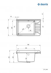 ����� �������� Deante Garden, ����������, �������., ��� �����, 505�350�252��, ���� - 1, � �����, ����� ZYT_311A - �������� 4