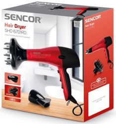 HairC/fan SENCOR SHD 6701RD -  3