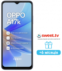 smart/tel OPPO A17k 3/64Gb (navy blue) -  1