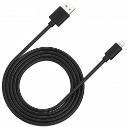  Lightning Canyon Charge & Sync USB-A to Lightning 2m Black (CNS-MFIC12B)