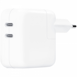     Apple 35W Dual USB-C Port Power Adapter (MNWP3) -  1
