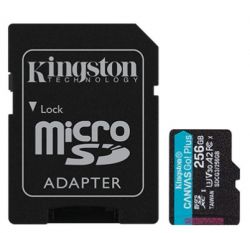    ' Kingston microSD  256GB C10 UHS-I U3 A2 R170/W90MB/s + SD -  1