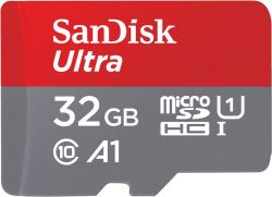  ' SanDisk microSD   32GB C10 UHS-I R100MB/s Ultra + SD