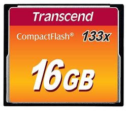  '  ' Transcend CompactFlash  16GB 133X -  1