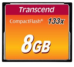  '  ' Transcend CompactFlash   8GB 133X -  1