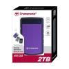 Transcend StoreJet 25H3 (TS2TSJ25H3P)  HDD 2Tb / Purple / 2,5" -  3