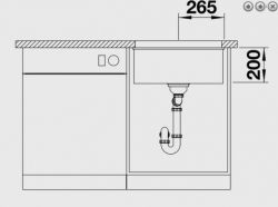 Кухонна мийка Blanco - 522227 ETAGON 500-U - Картинка 4