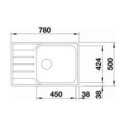 Кухонна мийка Blanco - LEMIS XL 6 S-IF Compact (525111) - Картинка 2