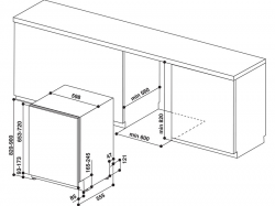 Вбуд.посуд. машина Hotpoint HI 5010 C - Картинка 6