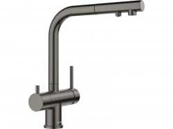 ������� FONTAS-S II satin dark steel BLANCO 527737