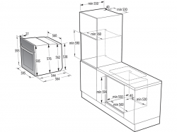 Духовий шкаф електричний GORENJE BPS 6737 E07B - Картинка 2