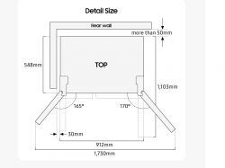 Холодильник Samsung - RS 57 DG 400 EB 4 UA - Картинка 3