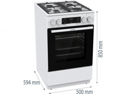 ����� ���������� GORENJE GKS 5C73 WF - �������� 9
