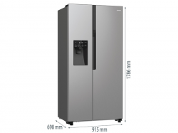 Холодильник Side-by-Side GORENJE NRR 9185 ESXL - Картинка 5