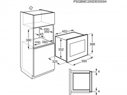 Мікрохвильова піч вбудована Electrolux - LMS2203EMK - Картинка 5