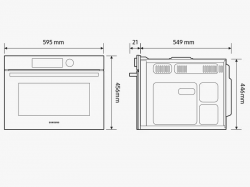 Духовой шкаф Samsung - NQ 5 B 4553 FBS/WT - Картинка 2