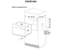 Духовой шкаф Samsung - NQ 5 B 4553 FBS/WT - Картинка 3