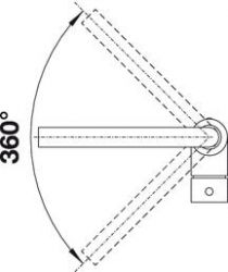 Змішувач кухонний Blanco - MILA (519414) - Картинка 4