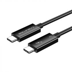 ������ CableTime Thunderbolt 3, Type-C - Type-C, 40Gbps, 100W, 20V/ 5A, 5K/ 60HZ, 0.5 � (CT31E) (CA915392)