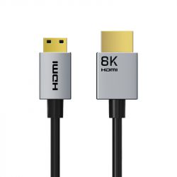 8K60Hz Mini HDMI to HDMI Cable Bi-Direction (CA915859)