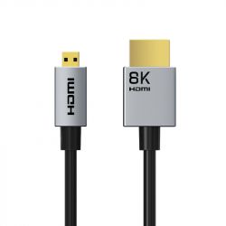 8K60Hz Micro HDMI to HDMI Cable Bi-Direction (CA915880)