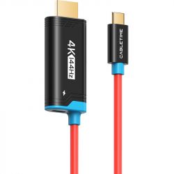 ������ CableTime USB-C - HDMI PD100W 4K144Hz, 2 � (CC26L) (CA916528)