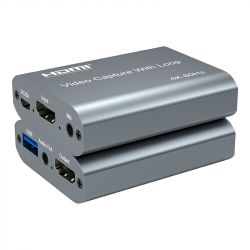 �������� ����� �������������� PowerPlant HDMI to USB 4k/60hz (HDVC12) (CA916665)