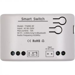 �������� ��������� TUYA 1-���������, Wi-Fi, RF, 10A, AC 85-250V (HS084011)