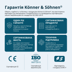 Дизельний генератор Konner&Sohnen 16-1/3E - Картинка 9