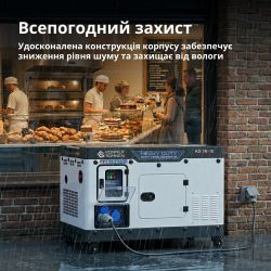 Дизельний генератор Konner&Sohnen 16-1E - Картинка 2