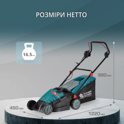 Газонокосарка електрична Konner&Sohnen 38LM-BL - Картинка 7