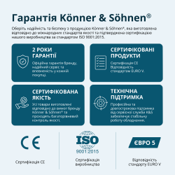 Інверторний генератор Konner&Sohnen 4000iE S - Картинка 11