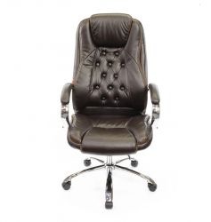 Кресло офисное АКЛАС Бешар CH ANF Коричневый (PU-темно-коричневый) - Картинка 2