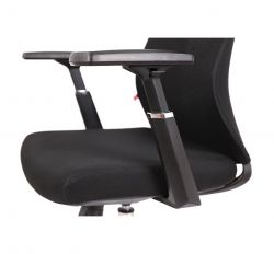 Крісло офісне АКЛАС Савона R-SR Чорний (Чорний) - Картинка 6