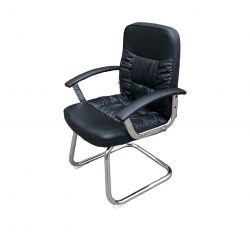 Крісло конференційне АКЛАС Лекко CF Чорний (PU-чорний) - Картинка 3