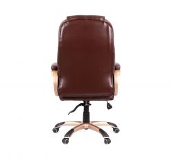 Кресло офисное АКЛАС Томар ANF Коричневый (PU Dark Brown) - Картинка 4