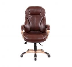 Кресло офисное АКЛАС Томар ANF Коричневый (PU Dark Brown) - Картинка 2