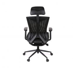 Кресло офисное АКЛАС Тауер BL R-SR SP-7800BK Черный (Mesh 03 black) - Картинка 4