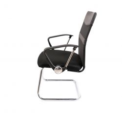 Крісло конференційне АКЛАС Віст CF New (XY-611-1G) Чорний - Картинка 3