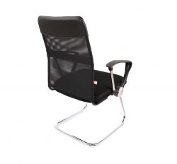 Крісло конференційне АКЛАС Віст CF New (XY-611-1G) Чорний - Картинка 5