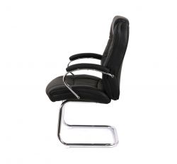 Кресло конференционное АКЛАС Лемош CF Черный (PU Black) - Картинка 3