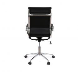 Кресло офисное АКЛАС Кап PB Tilt (XY-8101) Черный (PU Black) - Картинка 4