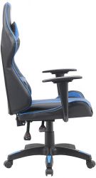 Крісло геймерське АКЛАС Стрік Light ANF Синій (PU-чорний/cиній) - Картинка 3