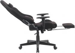 Кресло геймерское АКЛАС Герць RL Черный (Черный велюр) - Картинка 4